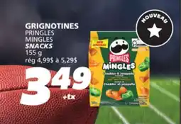 IGA PRINGLES MINGLES SNACKS offer
