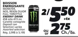 IGA MONSTER ENERNY DRINK offer
