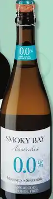 IGA SMOKY BAY ALCOHOL-FREE WINE offer