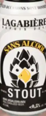 IGA LAGABIÈRE NON-ALCOHOLIC BEER offer