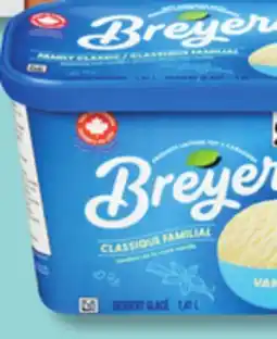 IGA BREYERS FROZEN DESSERT offer