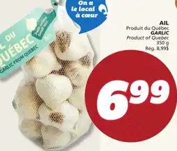 IGA GARLIC offer