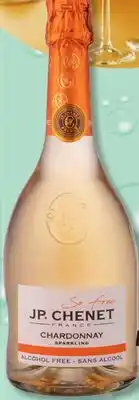 IGA JP. CHENET ALCOHOL-FREE SPARKLING WHITE WINE offer