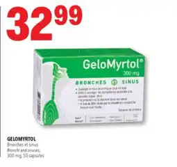 Familiprix GELOMYRTOL Bronchi and sinuses, 300mg, 50capsules offer