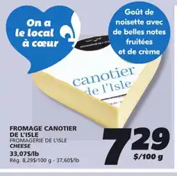 IGA FROMAGERIE DE L'ISLE CHEESE offer