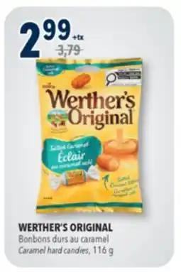 Familiprix WERTHER'S ORIGINAL Caramel hard candies, 116g offer