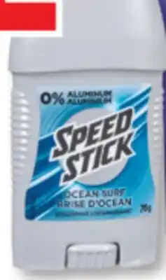Familiprix SPEED STICK, Selected antiperspirants or deodorants offer
