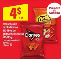 Maxi Doritos et Cheetos offer