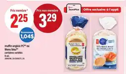 Maxi muffin anglais PC ou Menu bleu offer