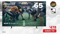 Visions Electronics Hisense UHD R63N 4K Smart TV offer