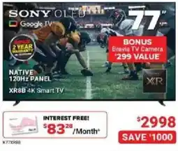 Visions Electronics Sony oled google TV offer