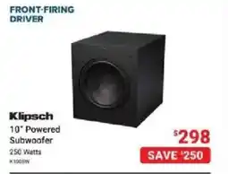 Visions Electronics Klipsch 10 Powered Subwoofer offer