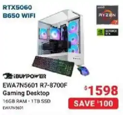 Visions Electronics Ibuypower Gaming Desktop offer