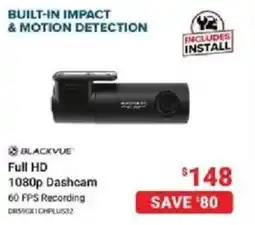 Visions Electronics Blackvue full hd 1080p dashcam offer