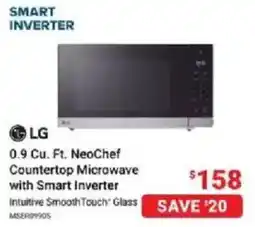Visions Electronics LG 0.9 Cu. Ft. NeoChef Countertop Microwave with Smart Inverter offer