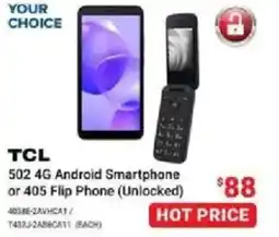 Visions Electronics TCL 502 4G Android Smartphone offer