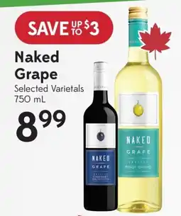 Sobeys Naked grape offer