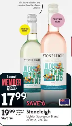 Sobeys Stoneleigh Lighter Sauvignon Blanc offer