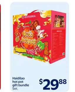 Walmart Haidilao hot pot gift bundle offer