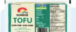 Walmart Sunrise extra firm tofu offer