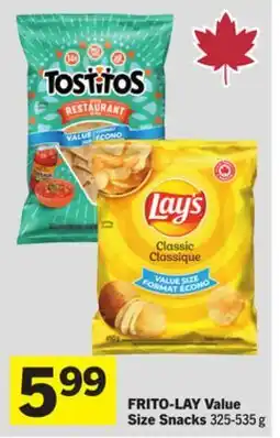 Foodland FRITO-LAY Value Size Snacks offer
