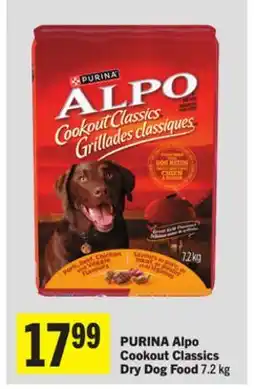 Foodland PURINA Alpo Cookout Classics Dry Dog Food offer