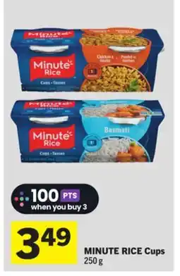 Foodland MINUTE RICE Cups offer