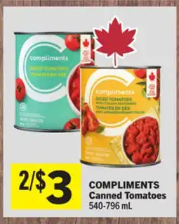 Foodland COMPLIMENTS Canned Tomatoes offer