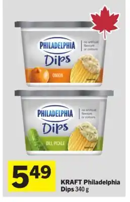 Foodland KRAFT Philadelphia Dips offer