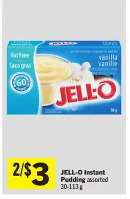 Foodland JELL-O Instant Pudding offer