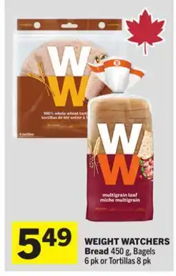 Foodland WEIGHT WATCHERS Bread offer