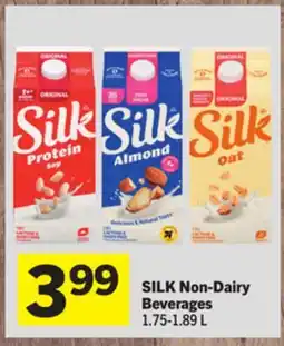 Foodland SILK Non-Dairy Beverages offer