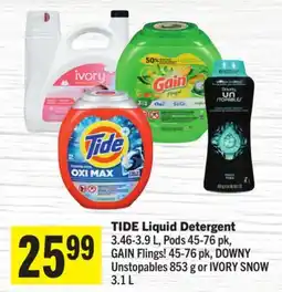 Foodland TIDE Liquid Detergent offer
