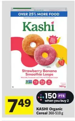 Foodland KASHI Organic Cereal offer