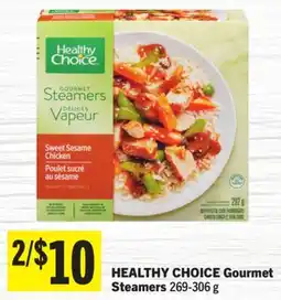 Foodland HEALTHY CHOICE Gourmet Steamers offer