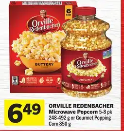 Foodland ORVILLE REDENBACHER Microwave Popcorn offer
