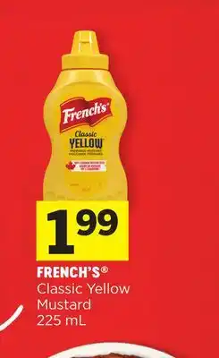 Foodland FRENCH'S Classic Yellow Mustard offer