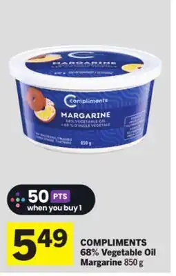 Foodland COMPLIMENTS 68% Vegetable Oil Margarine offer