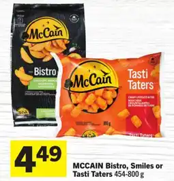 Foodland MCCAIN Bistro, Smiles or Tasti Taters offer
