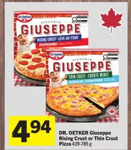 Foodland DR. OETKER Giuseppe Rising Crust or Thin Crust Pizza offer