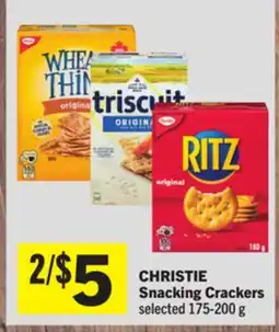 Foodland CHRISTIE Snacking Crackers offer