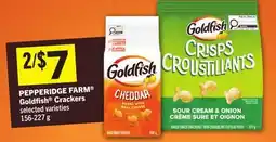 Foodland PEPPERIDGE FARM Goldfish Crackers selected varieties offer