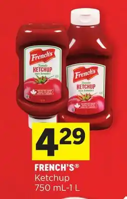 Foodland FRENCH'S Ketchup offer