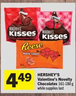Foodland HERSHEY'S Valentine's Novelty Chocolates offer