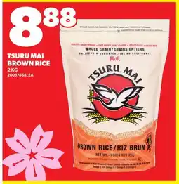 Loblaws TSURU MAI BROWN RICE offer