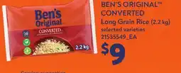 Loblaws BEN'S ORIGINAL CONVERTED LONG GRAIN RICE offer