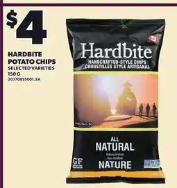 Loblaws HARDBITE POTATO CHIPS offer
