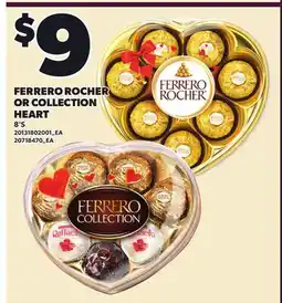 Loblaws FERRERO ROCHER OR COLLECTION HEART, 8'S offer