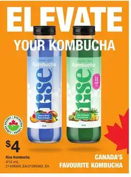 Loblaws RISE KOMBUCHA offer