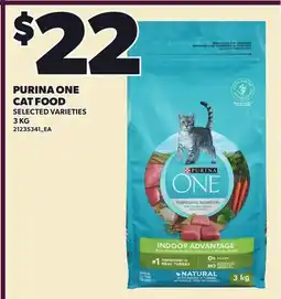 Loblaws PURINA ONE CAT FOOD offer